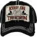 Keep On Truckin Vintage Distressed Baseball Cap Dad Hat Adjustable  eb-28688721
